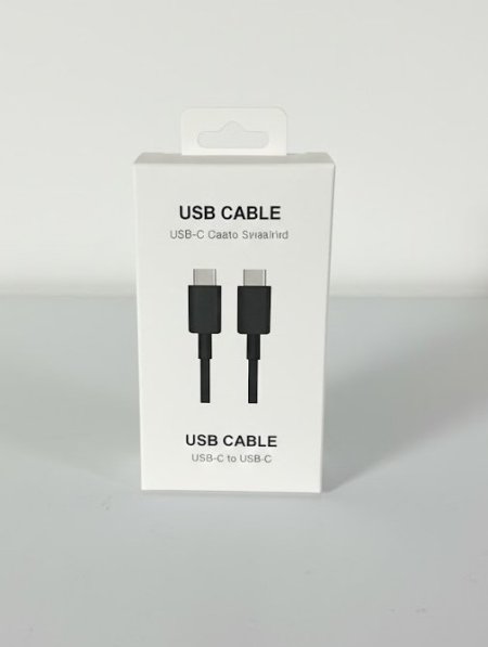 كيبل شحن وبيانات ذو منافذ Type-C مزدوجة