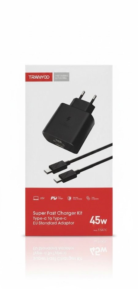 شاحن TRANYOO TYBE-c to TYBE-c T-SA7C
