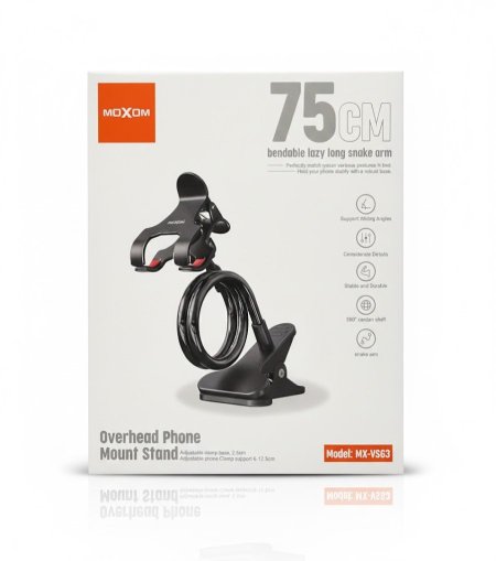 حامل الهاتف المرن MOXOM MX-VS63 - الراحة التامة بين يديك