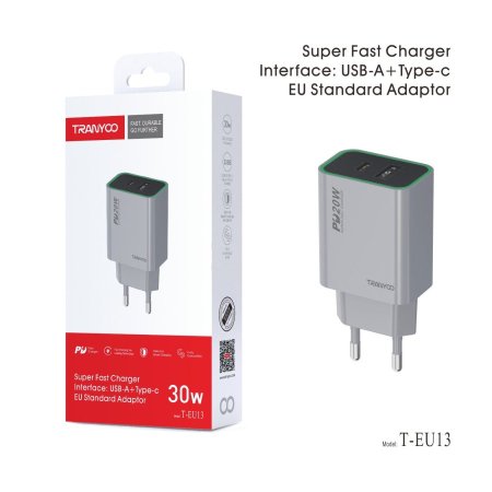 شاحن TRANYOO الخارق بقوة 30 واط: عصر جديد من السرعة!