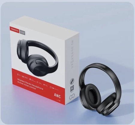 سماعة ألعاب عازلة للصوت Wireless stereo headphone active noise contrrol tranyoo